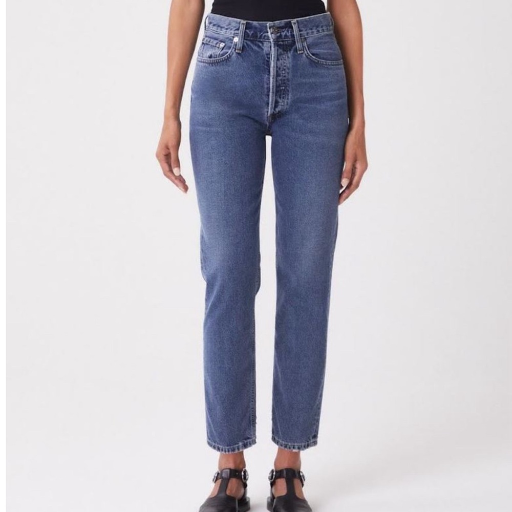 Agolde Fen high rise relaxed tapered jean size 25